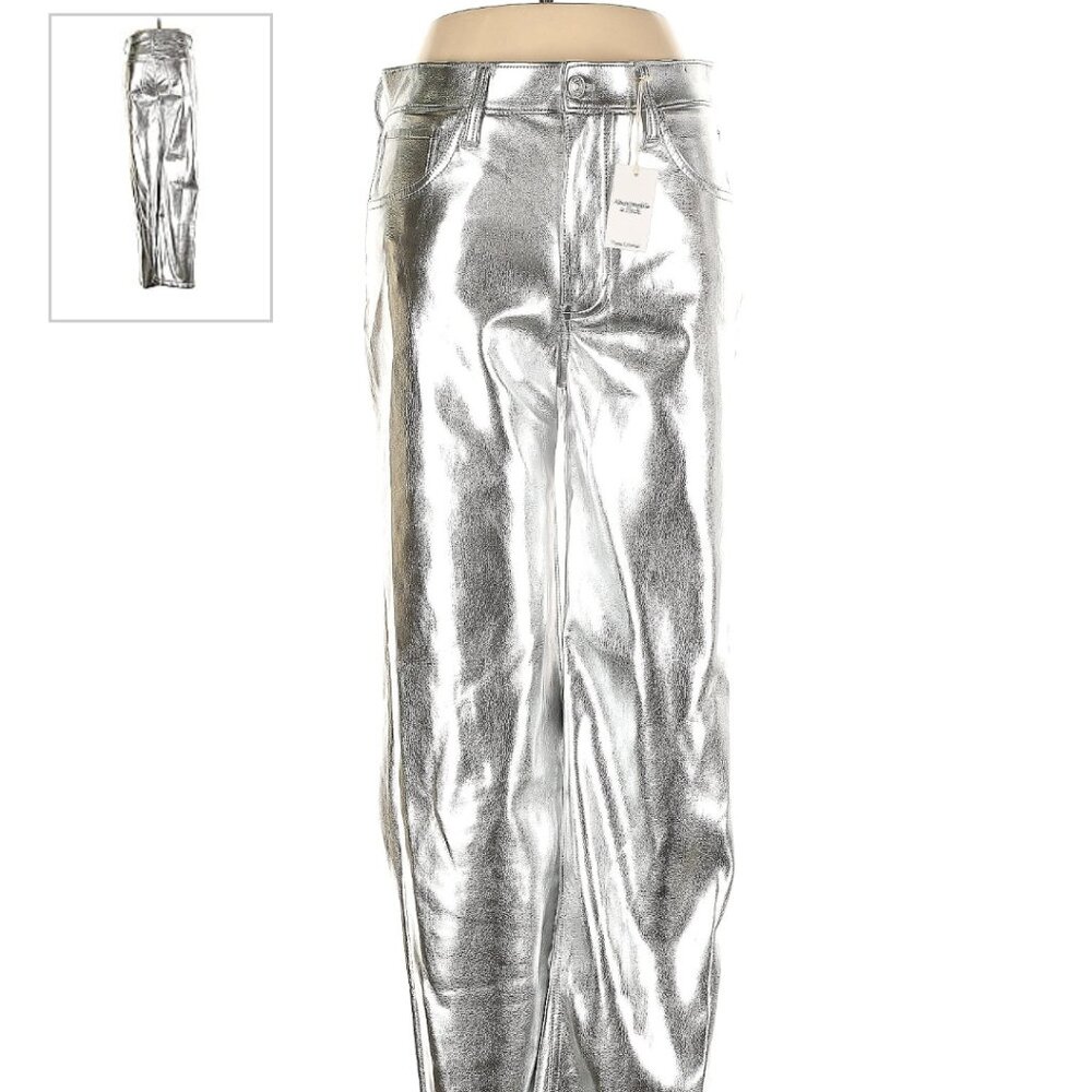 Abercrombie &Fitch silver pants